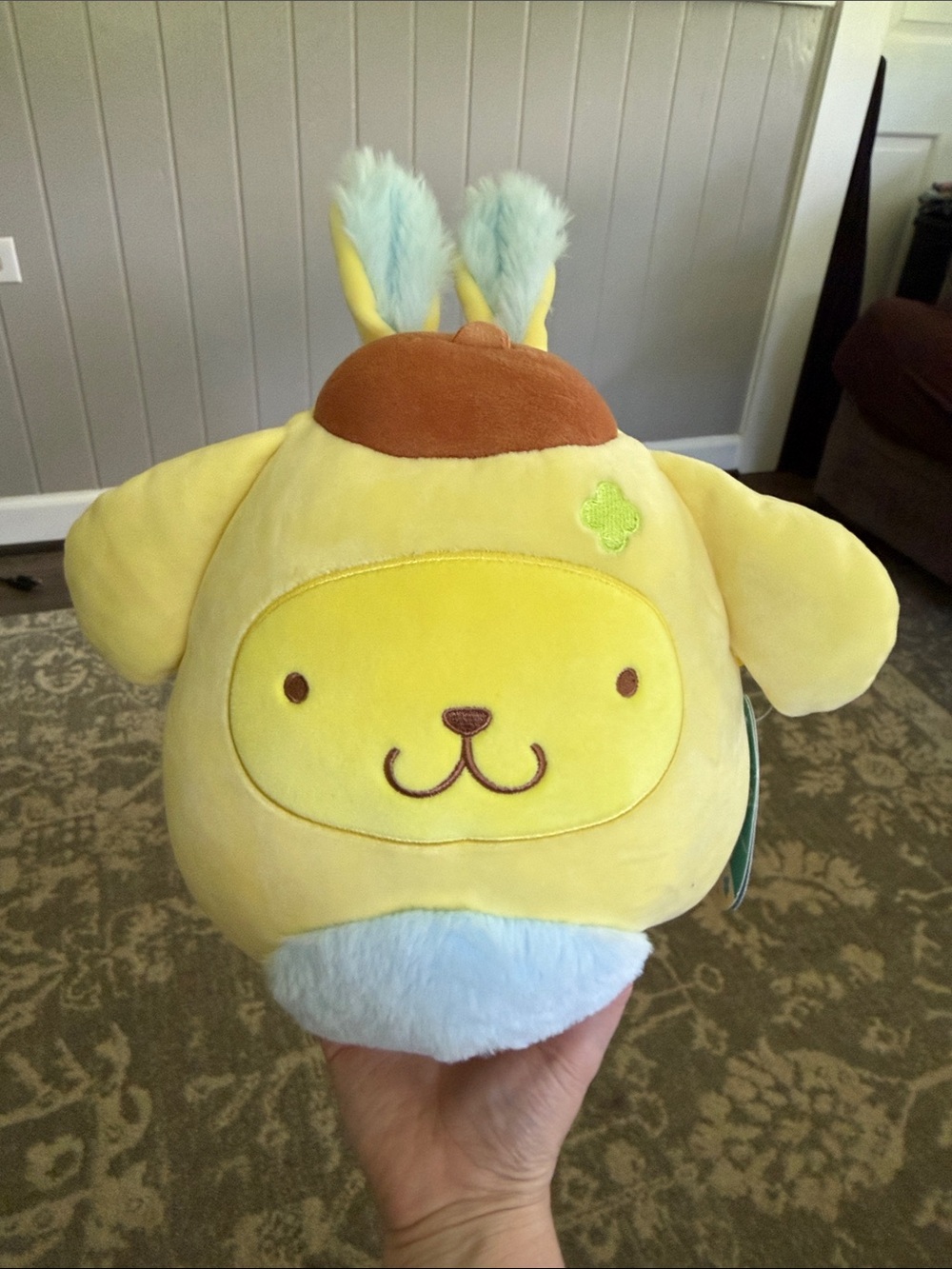 Squishmallow pompompurin NWT